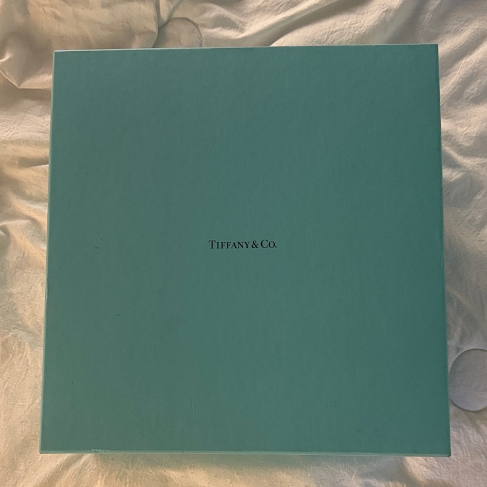 Tiffany & Co. Blue Box with White Ribbon